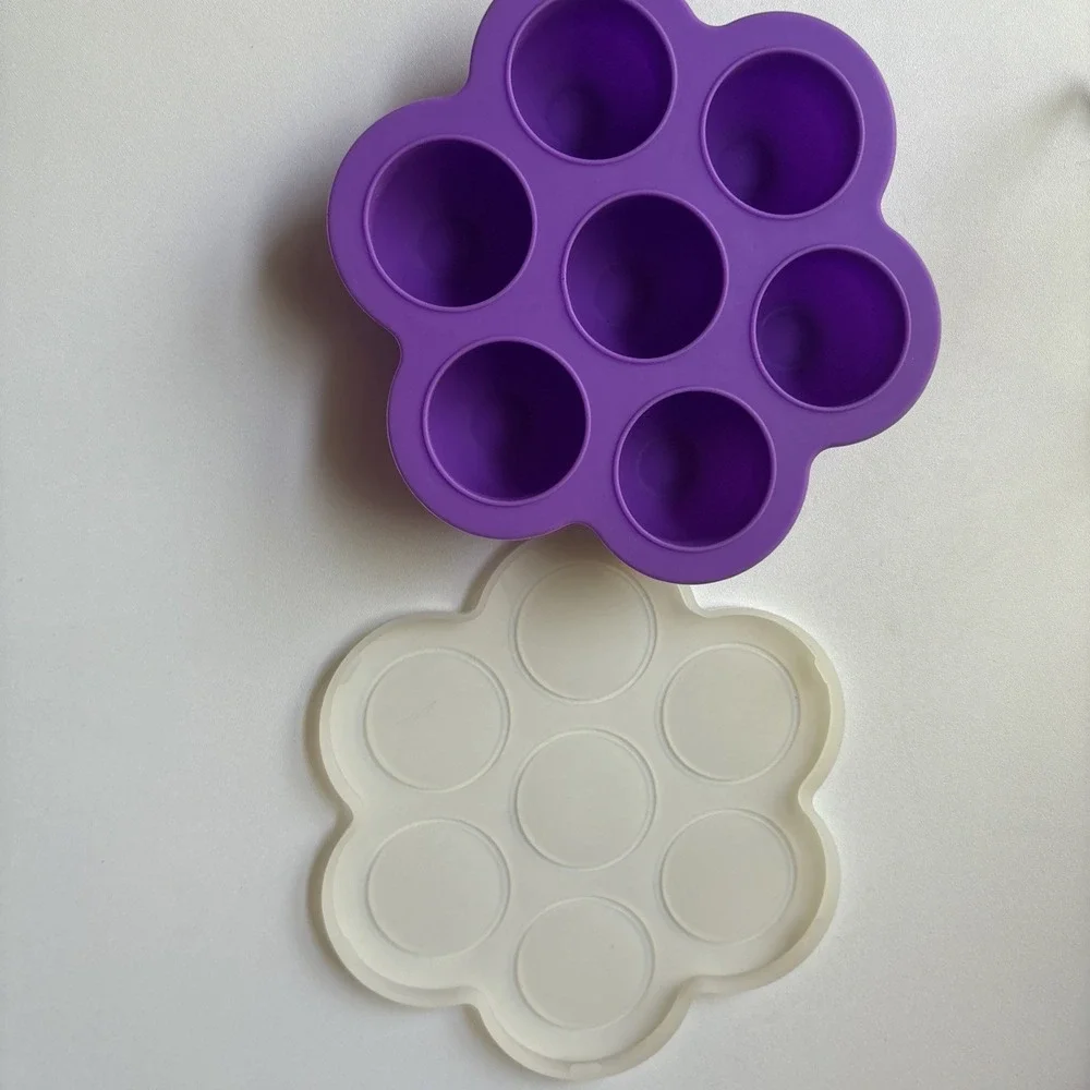 silicone egg bite mold designed for use in pressure cookers like Instant Pot.